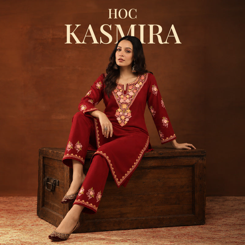 Kashmiri Aari Embroidery Kurta & Kurta Sets for Women
