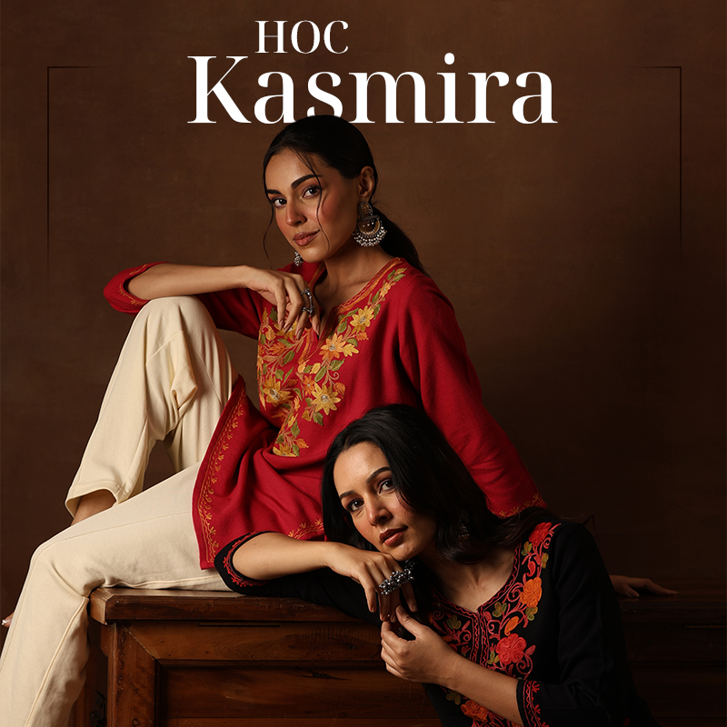 Kashmiri Aari Embroidery Kurta & Kurta Sets for Women