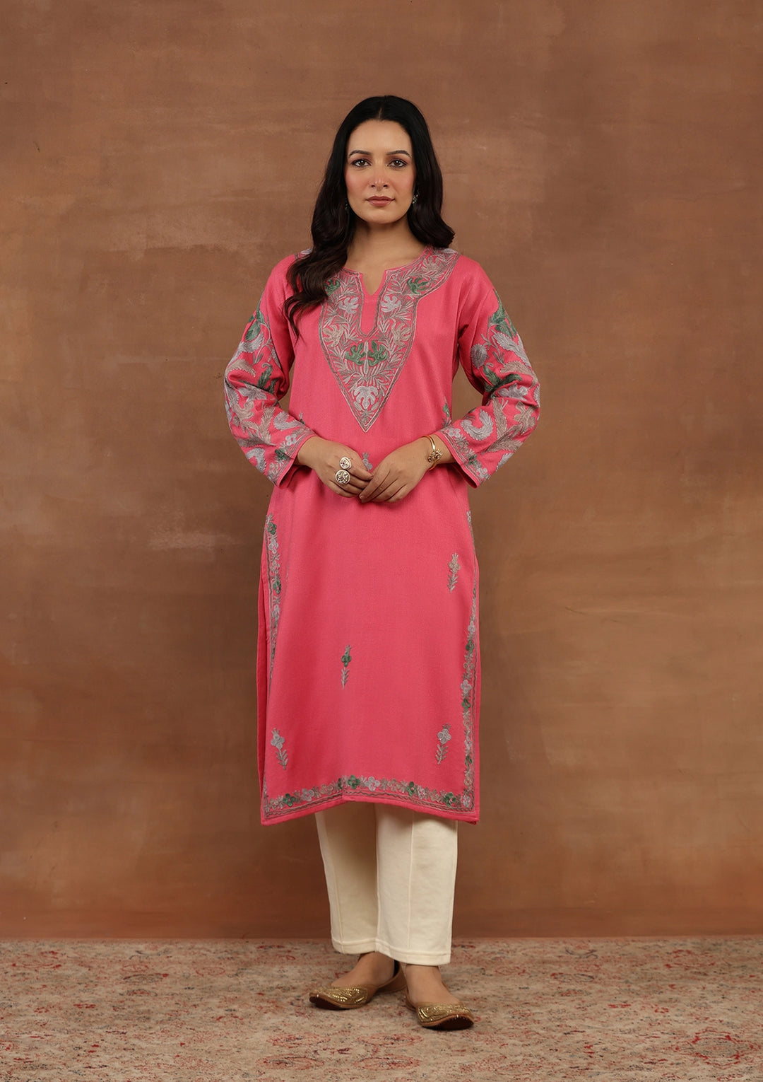 JG JAI GOVINDAM Chikankari katoenen Indiase kurti voor dames, zomerjurk, kurtabroek met dupatta set, Pakistani, lange kurta, Wit, L JG JAI GOVINDAM Chikankari katoenen Indiase kurti voor dames, zomerjurk, kurtabroek met dupatta set, Pakistani, lange kurta, Wit, L