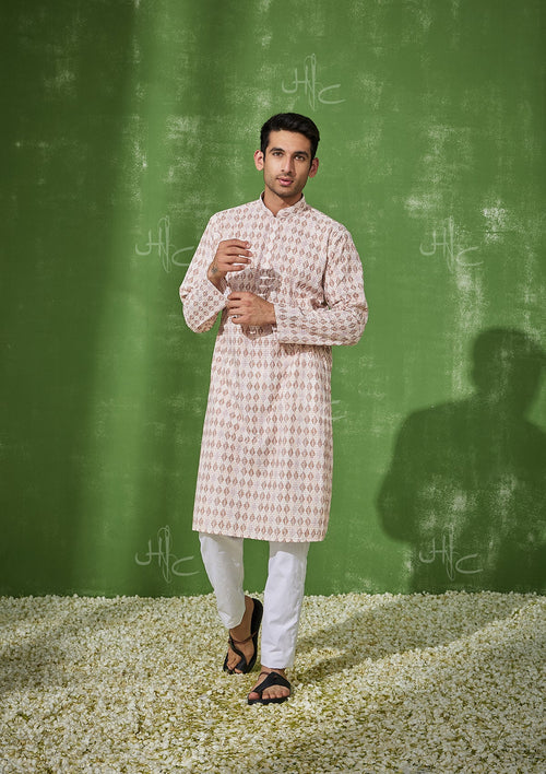 HOC Faisal Cotton Straight Men's Kurta